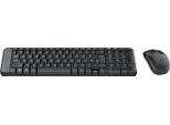 Logitech G MK220 Tastiera Rf Qwerty Senza Fili Usa Internazionale Nero