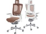 Sedia Da Ufficio Merryfair Wau 2, Sedia Da Tavolo Girevole, Imbottita/Mesh, Ergonomica ~ Mandarino