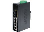 Planet ISW-511T Planet IP30 Slim Type 4-Port Ethernet Switch +1-Port 100Base-Fx(Sc)