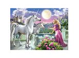 Castorland Puzzle Principessa E Unicorni 120 Pezzi