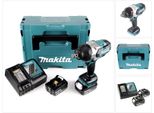 Avvitatore A Impulsi A Batteria Makita Dtw 1001 Rfj 18V 3/4" 1050Nm Brushless + 2X Batteria Ricaricabile 3.0Ah + Caricabatterie + Makpac"