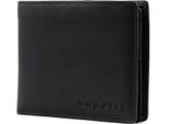Bugatti Portafoglio Primo Rfid Coin Wallet 10CC Black Nero