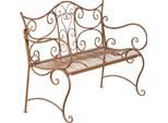 Panchina Da Giardino Clp Tara Romantic, Marrone Antico