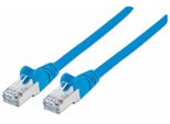 Cavo Patch Intellinet Cat6A Plug/Cat7 Raw 0,5M Blu