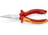 Knipex 25 06 160 T Elektronik- U. Feinmechanik Flachrundzange 160 Mm