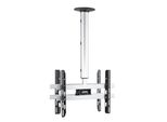 Montaggio A Soffitto Tv Cm Argento A. 94 X L. 62 X P. 12 Cm