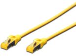 Digitus Cat 6A S/Ftp Cavo Patch, 0,25 M, Gelb