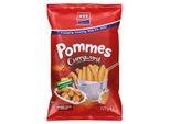 Xox Pommes Snack Currywurst Croccante Salato Con Nota Di Curry 125G