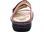Finn Comfort Menorca-Soft Muli Da Donna Con Plantare Morbido In Pelle Rossa Nuovo - Muli Da Donna / Separatori Di Punta, Rosso