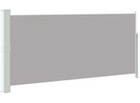 Vidaxl Tenda Laterale Estensibile 140X300 Cm Grigio