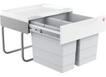 Cestino Hailo 3644701 Tr Swing Tandem Salvaspazio S 18 + 12 Litri
