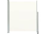 Vidaxl Tenda Laterale Estensibile 140X300 Cm Crema
