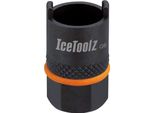 Icetoolz Ruota Libera Cliente Suntour 2 Tacche Acciaio Nero