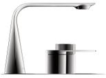 Duravit D.1E Raccord éLectronique 2 Trous Xl Avec Alimentation IntéGréE, D11111100080, D11110008010, D11110008010