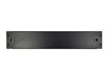 Inter Tech 88887273 Inter-Tech 19" Blindplatte, Schwarz 2HE, Geklippt"