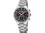 Orologio Festina Da Donna F20401-4 Cyrkonie Argento