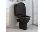 Vidaxl Sedile Della Toilette Con Meccanismo Di Chiusura Morbida E Sgancio Rapido Nero
