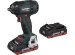 Metabo Ssw 18 Ltx 300 Bl - Avvitatore A Impulsi - A Batteria - Attacco Quadro Da 1/2 Pollice 12,7 Mm - 300 N-M - 2 Batterie