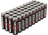 Ansmann 1501-0003-1 Ansmann Alkaline Batterie, Micro Aaa, 40Er Pack