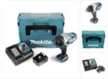 Avvitatore A Impulsi A Batteria Makita Dtw 1001 RT1J 18V 3/4" 1050Nm Brushless + 1X Batteria Ricaricabile 5.0Ah + Caricabatterie + Makpac"