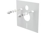 Alcadrain Schallschutz FüR Wand-Wc Und Bidet Mit ZubehöR Und WeißAbdeckung