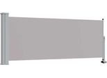 Vidaxl Tenda Laterale Estensibile 100X300 Cm Grigio
