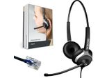 Gequdio Headset 2-Ohr FüR Cisco Mit Kabel