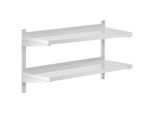 Scaffale A Muro Royal Catering - 2 Ripiani - 40 X 100 Cm