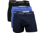3 Boxer Calvin Klein Mod. U2662G Blu/Nero Taglia: S
