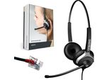 Gequdio WA9022 Gequdio Headset 2-Ohr FüR Yealink,Snom,Grandstream Mit Kabel