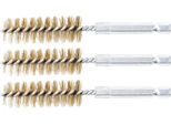 Bgs Spazzola In Ottone 16 Mm Esagono Esterno 6,3 Mm (1/4") 3 Pezzi - 3078-16-M"