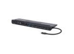 Manhattan 153478 Manhattan USB-C 11-In-1 Docking Station Mst Per Tre Monitor