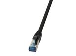 Logilink CQ6025S Logilink Patchkabel CAT6A S/Ftp Awg27F. Industrie Black 0,5M