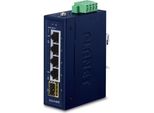 Planet IGS-510TF - Switch - Unmanaged - 4 X 10/100/1000 + 1 X 1000Base-X Sfp - An Din-Schiene Montierbar, Wandmontierba