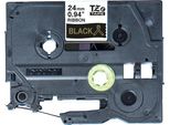 Brother TZE-R354 Nastro Per Etichette Oro Su Nero