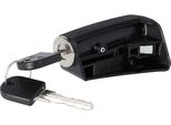 Axa Blocco Batteria Yamaha Downtube Incl. Alloggiamento In Plastica, Nero