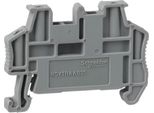 Schneider Electric Nsytr Morsetto Terminale, A Scatto, 5,2 Mm, Per Guide Din 35 Mm NSYTRAAB35