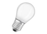 Osram Lampada Led A Filamento Con Base E27, Bianco Caldo (2700K), Forma A Goccia, 4W, In Sostituzione Di Una Lampadina Da 40W, Opaca, Led Retrofit Classic P