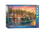 Eurographics Puzzle Tramonto Nel Porto 1000 Pezzi