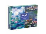 Galison Puzzle Bifacciale Monet 500 Pezzi
