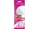 Rasoio Bic Twin Lady Sensitive 5 Pezzi