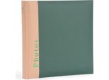 Henzo Album Fotografico Jumbo Chapter Verde 30X30 Cm 100 Pagine Bianche