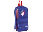 Zaino Con Portamatite AtléTico Madrid Blu Navy (33 Pezzi)