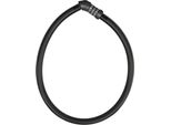 Abus 4408C - Serratura A Combinazione - Cavo In Acciaio Lungo 65 Cm Con Rivestimento In Plastica - Livello Di Sicurezza Abus 2 - Nero