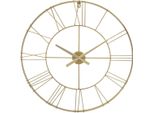 Orologio Da Parete, Metallo, Oro, Ø 70 Cm