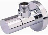 Valvola A Squadra 1/2 X 1/2 Testa Ceramica Cromo