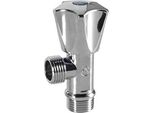 Eckventil 1/2" X 3/4"" (DN15 X DN20) Verchromt Chrom DD270"