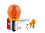 Lampade Alogene PY21W Bau15S 12V 21W Amber Confezione Da 10 Pezzi E8 AMIO-01158