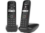 Gigaset L36852-H2816-C101 Gigaset AS690 Duo Schwarz Int.