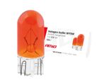 Lampadine Alogene T10 WY5W 5W Amber 12V Per Indicatori Di Direzione 10 Pezzi AMIO-01481